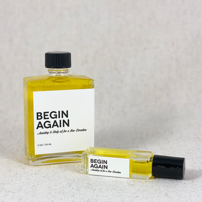 Begin Again. Annointing & Body oil for new directions from Amulette Studios