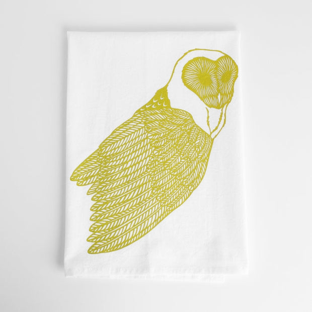 Flour Sack Towel -Barn Owl