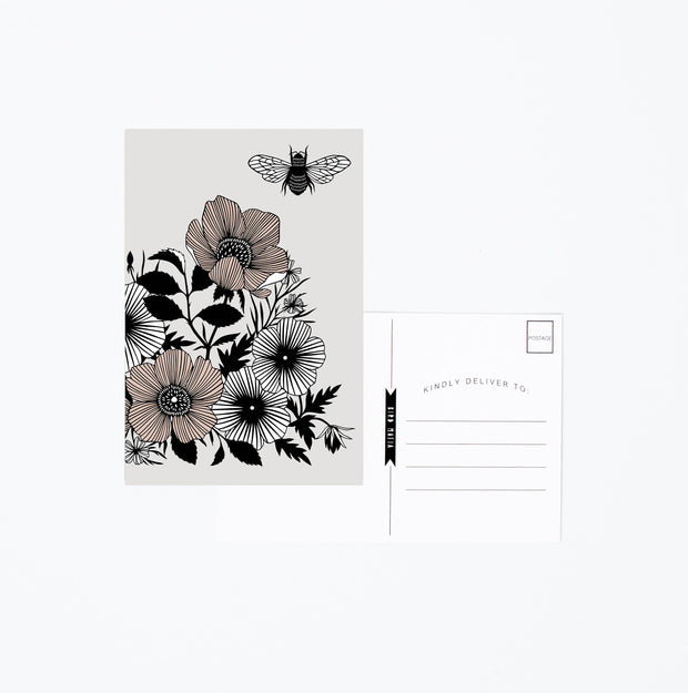 Postcard - Bee