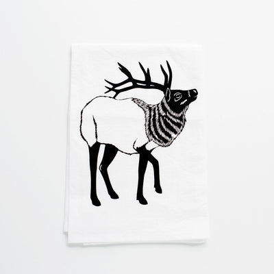 Flour Sack Towel - Elk