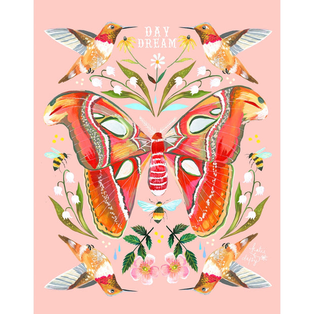 Daydream Moth Print