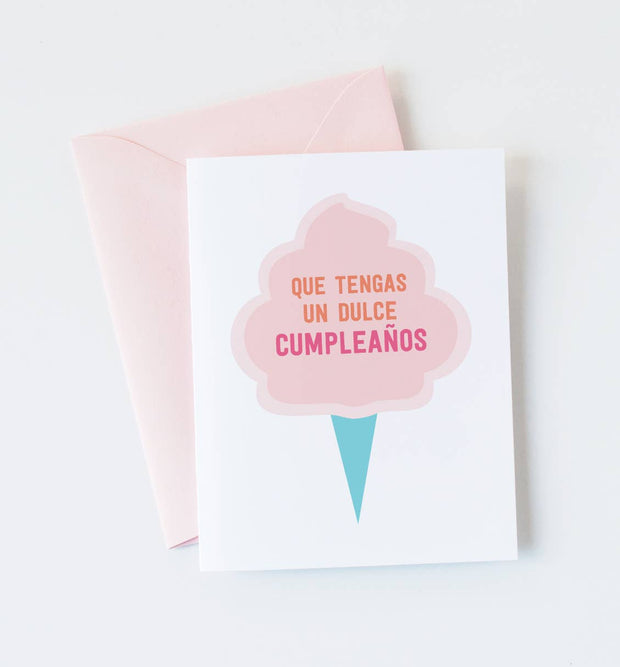 Dulce Cumpleaños Spanish Birthday Card