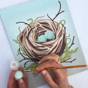 Robin's Nest Paint-by-Number Kit