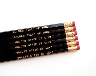 Golden State of Mind Pencil Set