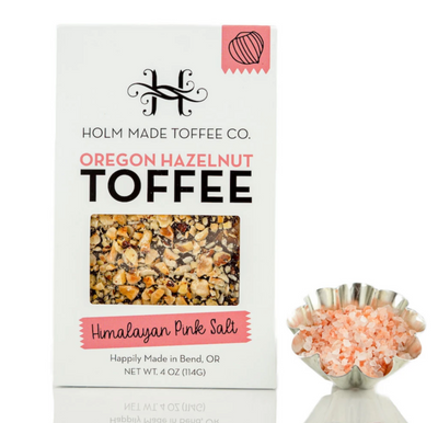 Himalayan Pink Salt - Oregon Hazelnut Toffee