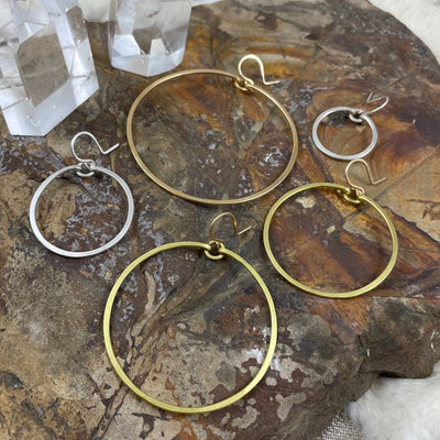 Plain Hoop Earrings (Multiple sizes!)