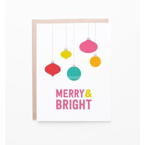 Merry Ornaments Card