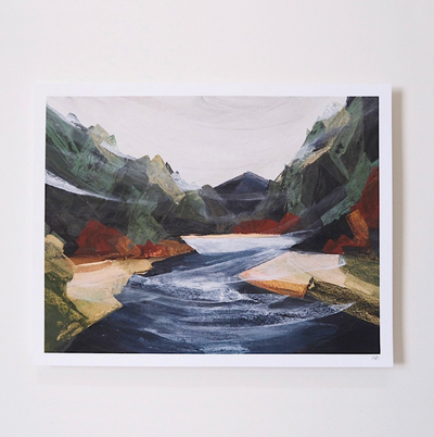 Metolius River Print - 11x14