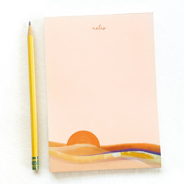 Notepad (5”x7”) - Pink Sunset