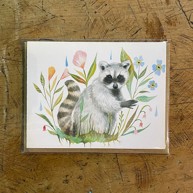 Raccoon Card