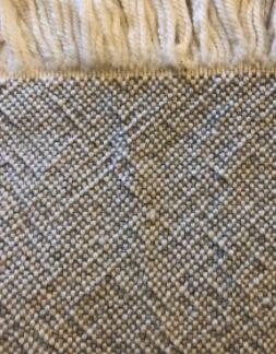 45" x 72" Snowmass Pure Elegance Throw - Pearl Gray/Natural
