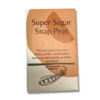 Super Sugar Snap Pea Garden Seeds