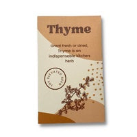 Thyme Garden Seeds