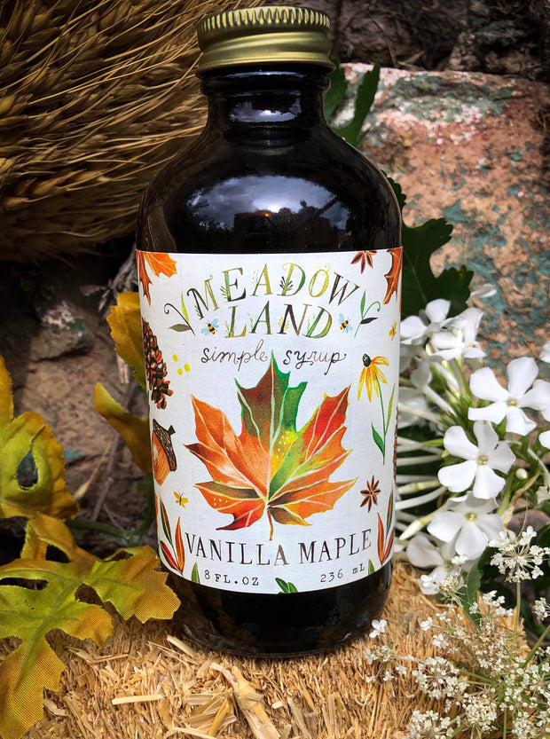 Vanilla Maple Simple Syrup