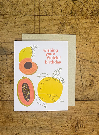 Wishing You A Fruitful Birthday Card